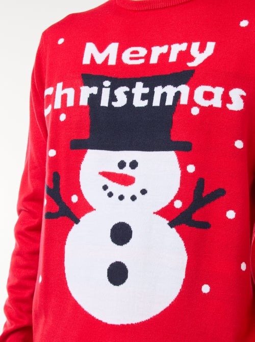 Pull de Noël imprimé - Kiabi