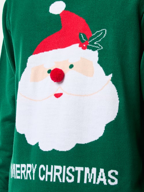 Pull de Noël imprimé - Kiabi