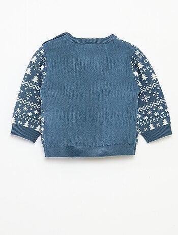 Pull de Noël jacquard 'Disney' 'Mickey'