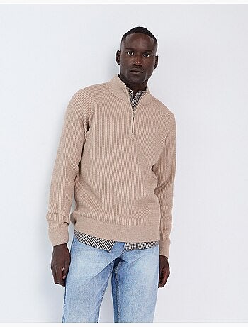 Pull demi-fermeture éclair, mo fashion