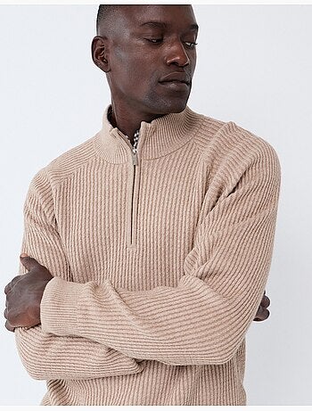 Pull demi-fermeture éclair, mo fashion