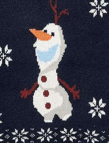 Pull 'Disney' avec jacquard 'La Reine des Neiges'