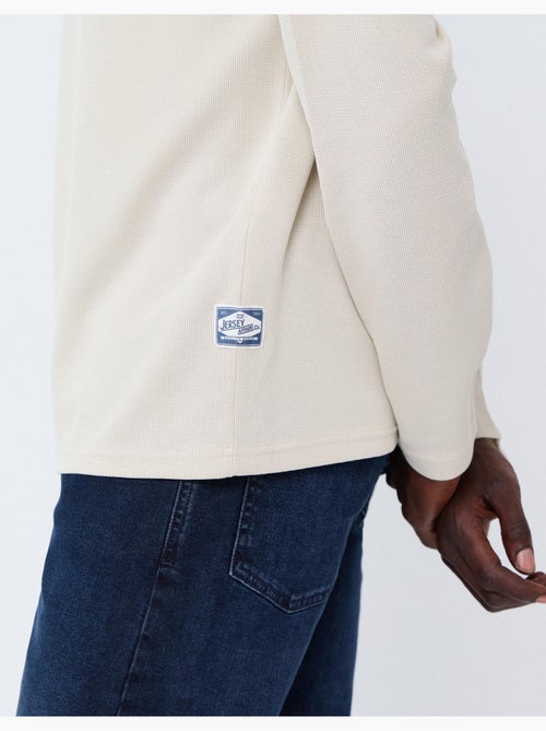 Pull effet gaufre, mo fashion - Kiabi Pull effet gaufre, mo fashion - Kiabi