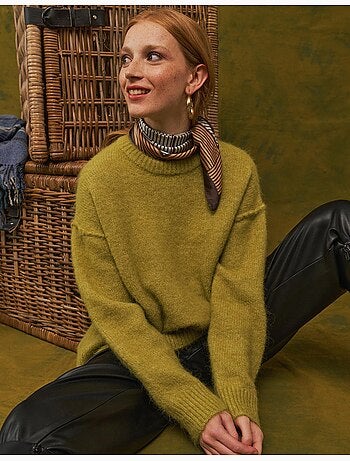 Pull effet mohair, mo fashion