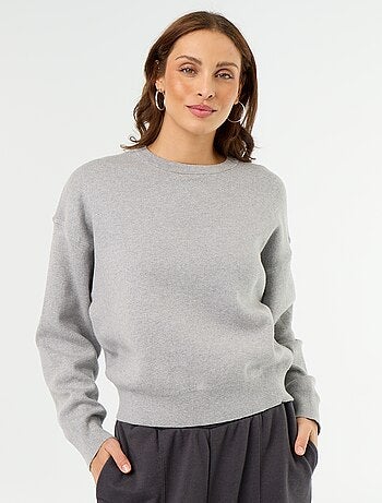 Pull en coton épais