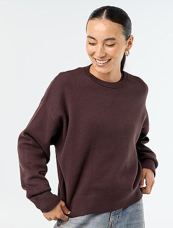 Pull en coton épais