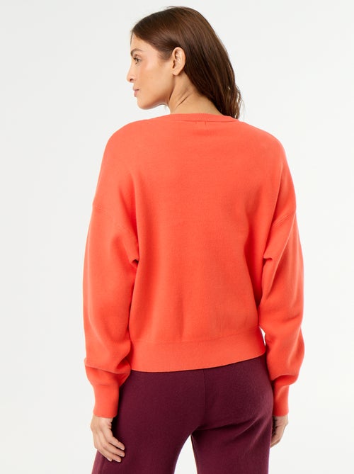 Pull en coton épais - Kiabi