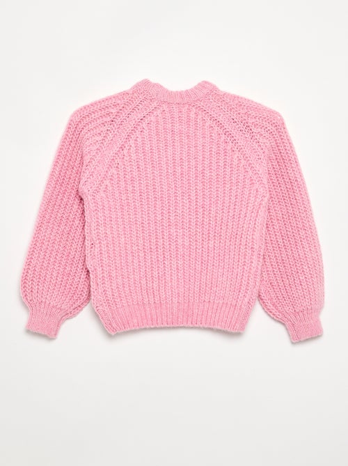Pull en grosse maille unie - Kiabi Pull en grosse maille unie - Kiabi