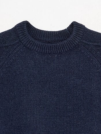 Pull en laine à col rond