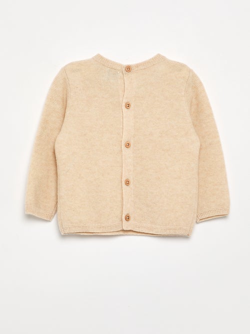 Pull en laine et cachemire - Premium - Kiabi