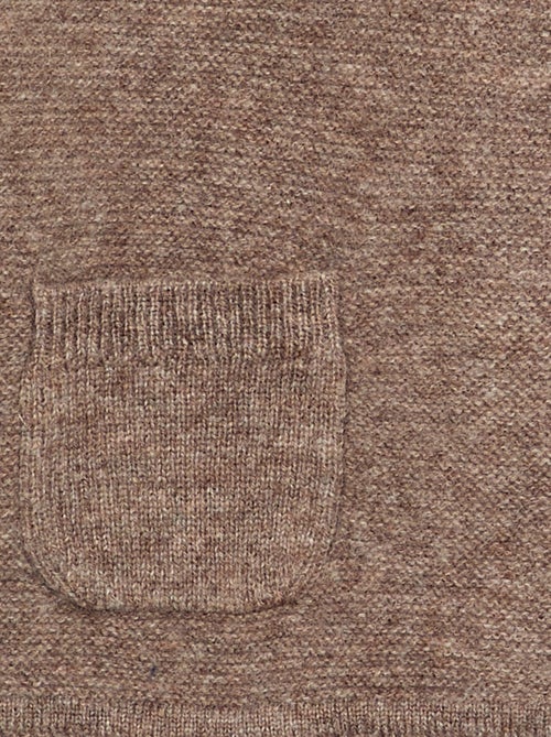Pull en laine et cachemire - Premium - Kiabi
