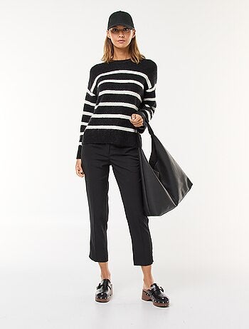 Pull en laine et mohair