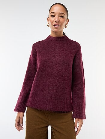 Pull en laine et mohair