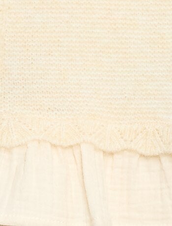 Pull en laine mélangé