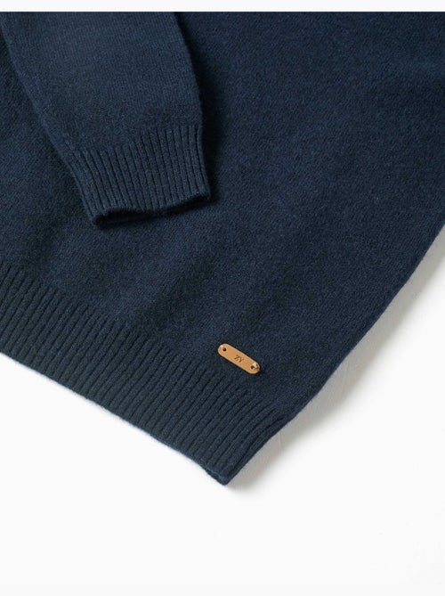 Pull en laine mélangée b&s - Kiabi
