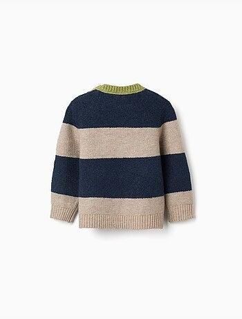 Pull en maille à rayures