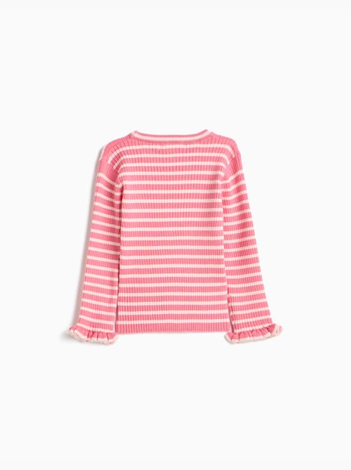 Pull en maille à rayures, mo fashion - Kiabi