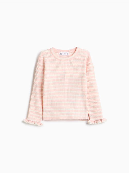 Pull en maille à rayures, mo fashion - Kiabi