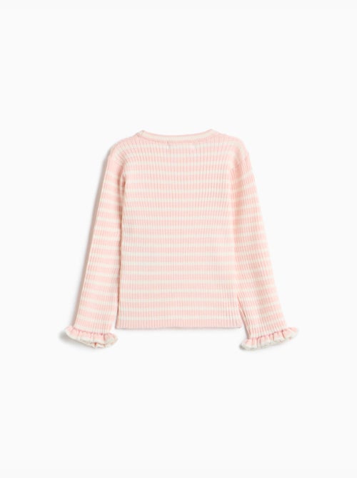 Pull en maille à rayures, mo fashion - Kiabi
