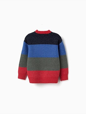 Pull en maille à rayures