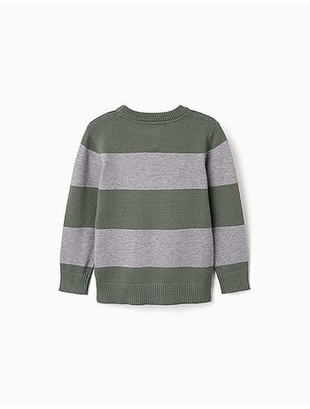 Pull en maille à rayures