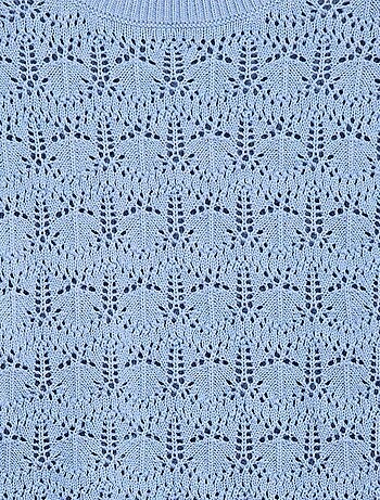 Pull en maille ajourée
