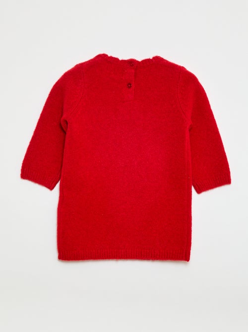 Pull en maille avec animation jacquard - Kiabi