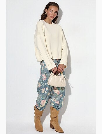 Pull en maille avec détails boutonnés hiccup