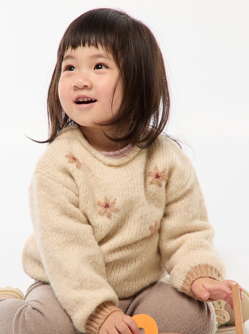 Pull en maille chaude - Kiabi