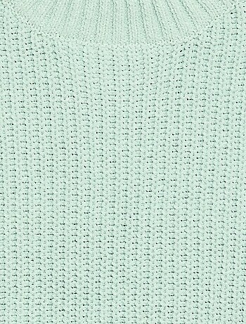 Pull en maille chenille