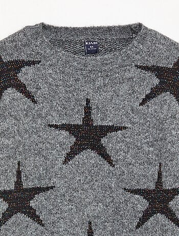 Pull en maille col rond