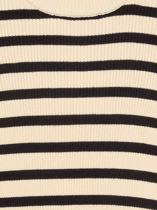 Pull en maille côtelée - Kiabi Pull en maille côtelée - Kiabi