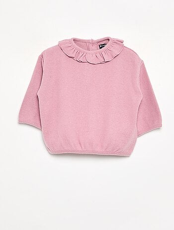 Pull en maille doudou