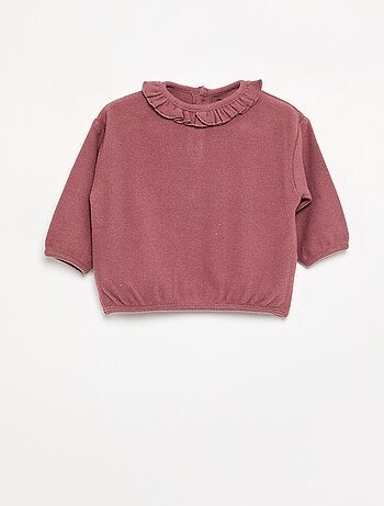 Pull en maille doudou