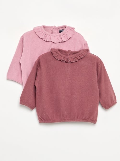 Pull en maille doudou - Kiabi