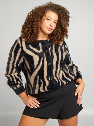 Pull en maille doudou 'Vero Moda Curve'