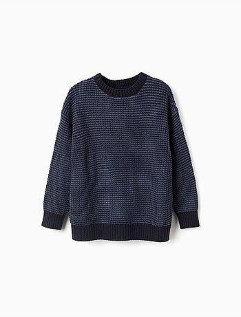 Pull en maille épaisse avec épaules tombantes