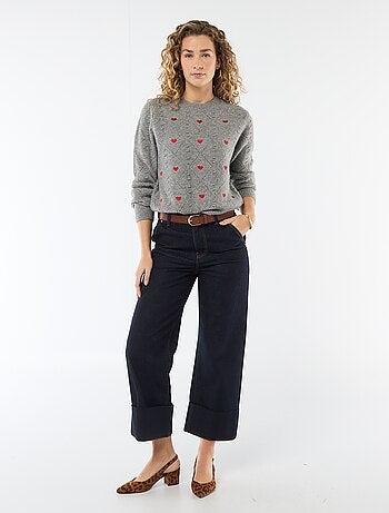 Pull en maille fantaisie