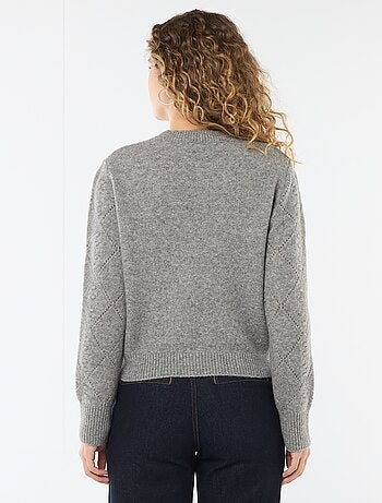 Pull en maille fantaisie