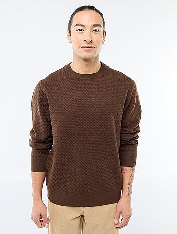 Pull en maille fantaisie