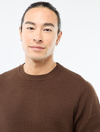 Pull en maille fantaisie