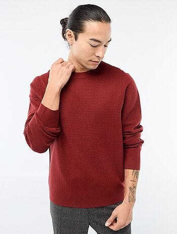 Pull en maille fantaisie