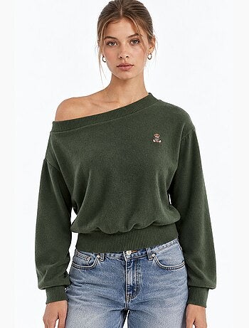 Pull en maille femme busem