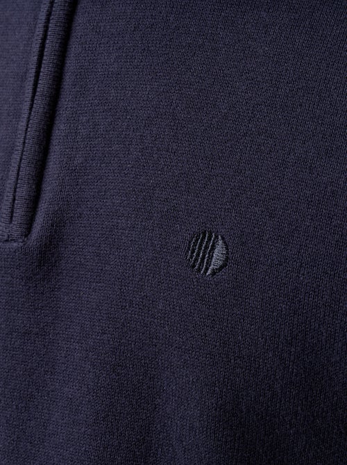 Pull en maille fine jauge avec col camionneur - Kiabi Pull en maille fine jauge avec col camionneur - Kiabi