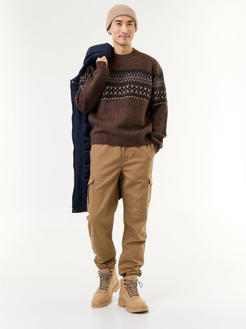 Pull en maille grosse jauge - Noël - Kiabi Pull en maille grosse jauge - Noël - Kiabi
