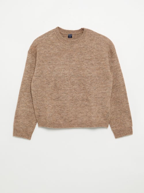 Pull en maille grosse jauge - Kiabi