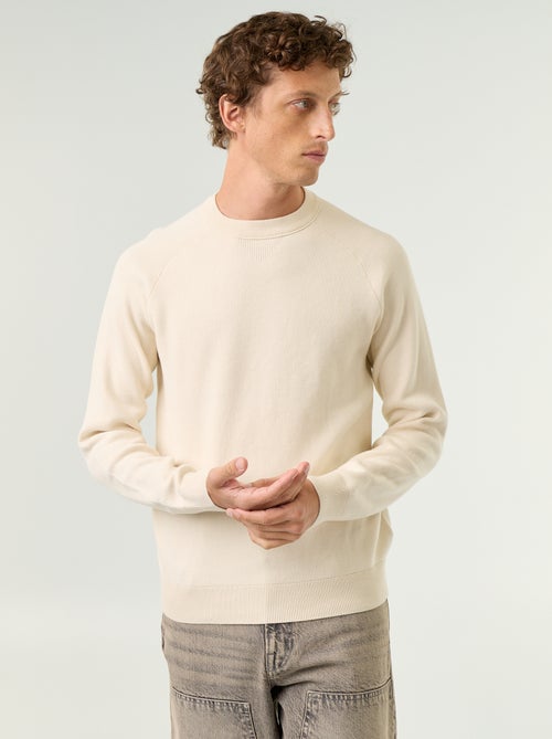 Pull en maille grosse jauge - Kiabi
