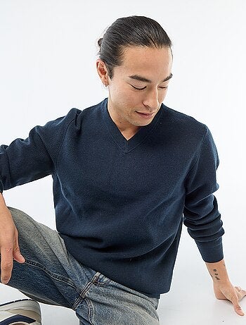 Pull en maille grosse jauge