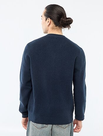 Pull en maille grosse jauge