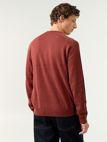 Pull en maille grosse jauge